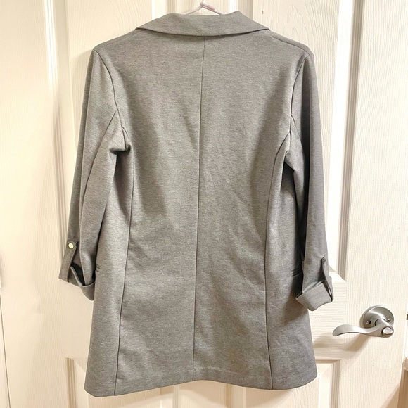 Dynamite Grey Boyfriend Blazer - Picture 8 of 8